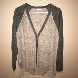 Madewell Linen Cardigan